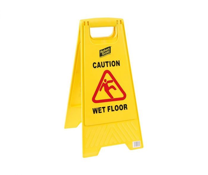 ROBERT SCOTT WET FLOOR SIGN
