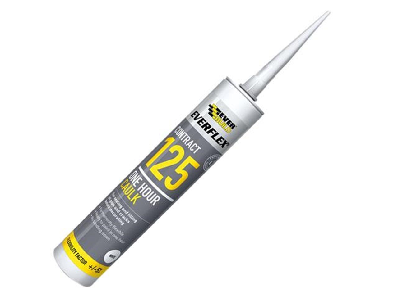 EVERBUILD 125 CAULK WHITE C4 1 HOUR