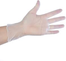 CLEAR POWDER FREE VINYL GLOVES 