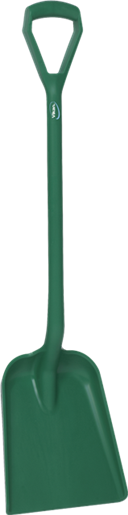 VIKAN SHOVEL D GRIP 327 X 271 X 50MM X 1040MM - GREEN