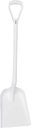 VIKAN SHOVEL D GRIP 327 X 271 X 50MM X 1040MM - WHITE