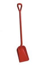 VIKAN SHOVEL 340 X 270 X 75MM 1240MM - RED