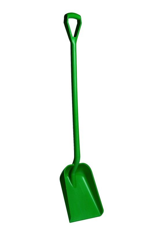 VIKAN SHOVEL 340 X 270 X 75MM 1240MM - GREEN 