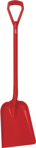 VIKAN SHOVEL D GRIP 327 X 271 X 50MM X 1040MM - RED